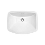 Devon&Devon Westminster Раковина 40.8х50.5 см, без отв., цвет: белый- фото