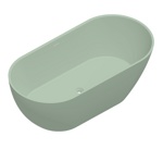 Ванна из камня Radostone Roberta Stone Surface 1655 х 795 х 560 мм оливковый матовый- фото