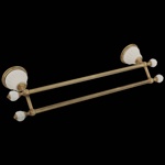 Полотенцедержатель двойной 50см Olivia- фото2