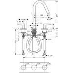 Смеситель для раковины Axor Citterio M- фото3