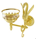 Мыльница настенная, хрусталь Migliore Luxor арт.26116