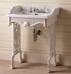 Декоративная структура с раковиной Devon&Devon Angel, цвет: белый- фото