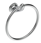 Полотенцедержатель круглый Burlington Guild одинарный, цвет Хром	- фото