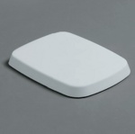 SIMAS Evolution Сиденье для унитаза, цвет белый/хром микролифт