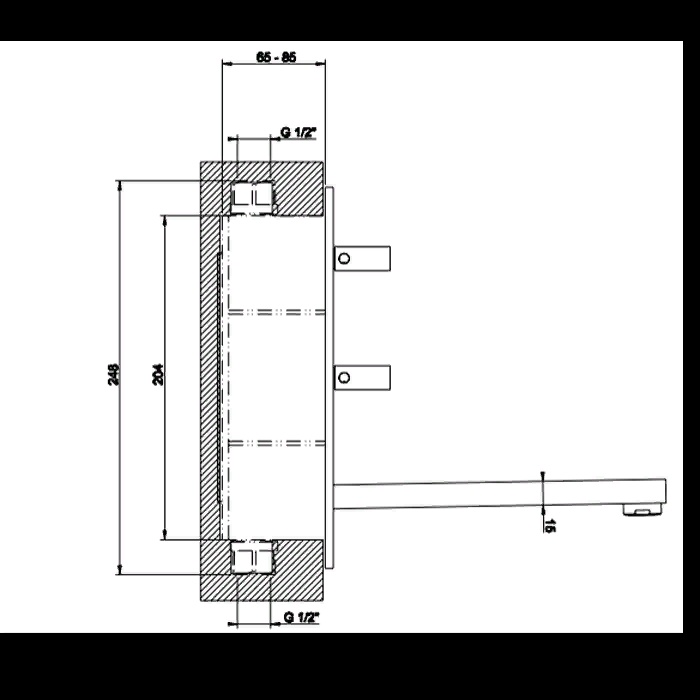 Gessi Rettangolo T    ,  200, : 