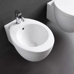 Биде подвесное с развернутой чашей Cielo Le Giare LGBSREV- фото