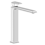 Gessi Eleganza Смеситель для раковины на 1 отверстие, высокий, без донного клапана, цвет: хром- фото