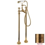 Palazzani Adams Color смеситель для отдельностоящей ванны бронза- фото