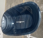 Ванна Frank F180 Морское свечение отдельностоящая.- фото3