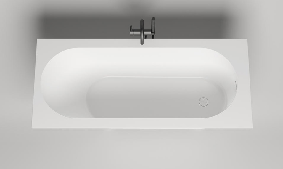 Встраиваемая ванна из камня Salini Ornella Kit 1700 х 700 х 590/610 мм