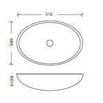 Раковина хрустальная, овальная Boheme Neoart 813- фото2