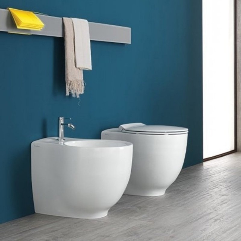 Унитаз напольный безободковый HATRIA LE FIABE Y1E701- фото4