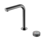 Смеситель автоматический для раковины на 2 отв. Boheme TECH GUN METAL 158-GM- фото