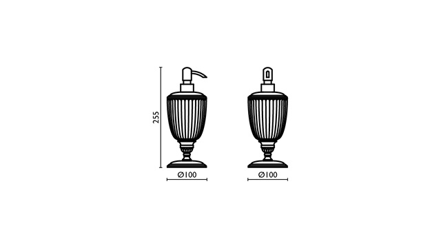   Bagnoeassociati Aida AA728 gold 