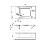 Акриловая ванна Kolpa-san Nabucco 190- фото2