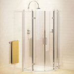 Душевая кабина 90x90 Burlington C23+Z1193 с поддоном- фото