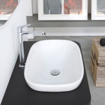 Раковина встраиваемая 60x40 Globo Genesis GE042.BI- фото