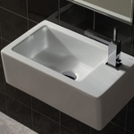 Раковина подвесная 53x32 Globo Classic SA012.BI- фото