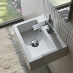 Раковина подвесная 40x32 Globo Classic SCR40.BI - фото