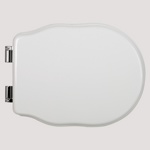 TW Bristol Сиденье для унитаза soft-close белый/хром- фото2