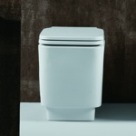 Унитаз приставной квадратный Simas Flow FL61- фото