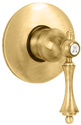 Смеситель для душа скрытого монтажа Migliore Bomond ML.BMD-9730.DO/Золотой- фото