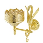 Мыльница настенная, стекло Migliore Luxor арт.26164