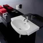 Раковина подвесная 80x51 Globo Bowl SC013.BI 