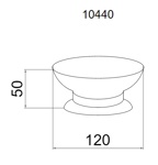 Мыльница Boheme Brilliante 10440- фото2