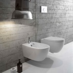 Унитаз подвесной 54x36 Globo 4ALL MDS02.BI - фото