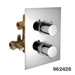 Palazzani Idrotech\Digit, встроенный термостатический смеситель на 3 потребителя, 1\2