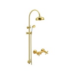 Стойка Boheme Tradizionale 402 / 294 со смесителем/ золото- фото