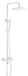 Стойка для душа c термостатом Boheme UNO 468-T-MW- фото