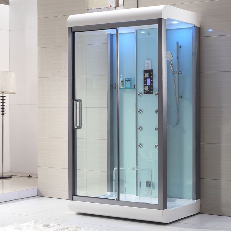 Гидромассажная  кабина DZ1003 F12  120х90х223 см БЕЛОЕ СТЕКЛО- фото