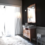 KERASAN Retro Комплект мебели 100см, цвета: noce- фото4