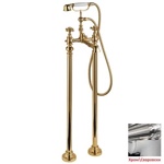 Palazzani Adams Color смеситель для отдельностоящей ванны хром/сваровски- фото