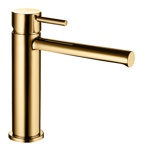 Palazzani Digit смеситель для раковины Midi, золото- фото