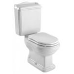 GSI Old Antea 70 унитаз моноблок, слив в пол / в стену ХРОМ/ЗОЛОТО/БРОНЗА- фото