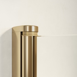 Душевое ограждение в проем Vegas EP-F-1 100 бронза профиль/прозрачное стекло- фото5