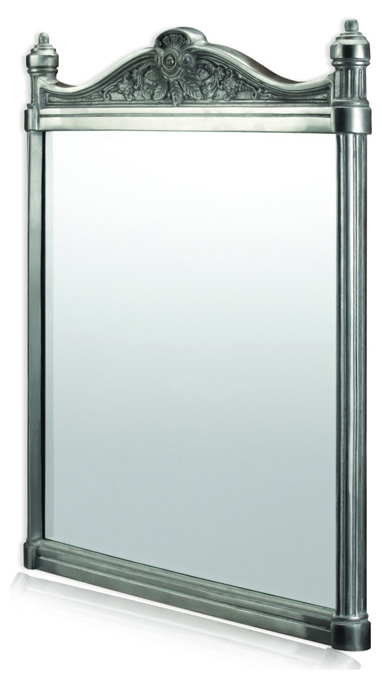 Зеркало Georgian с рамой из полированного алюминия [T37 ALU] 
