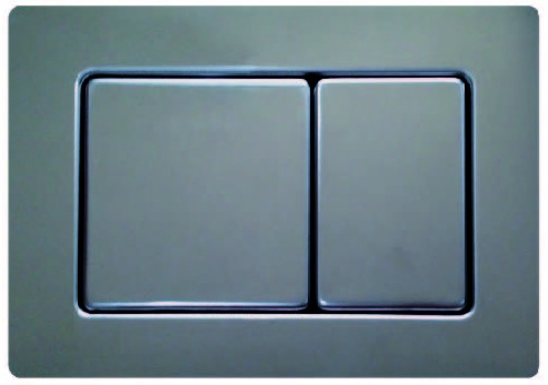 Кнопка для инсталляции, нерж.сталь Shine Gun Metall