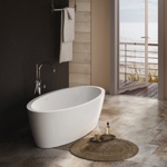 Ванна акриловая отдельностоящая PAA Arietta 1600*765- фото4