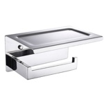 Boheme Держатель туал.бумаги  NEW VENTURO, хром- фото