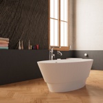 Ванна Frank F6115  White отдельностоящая.- фото3