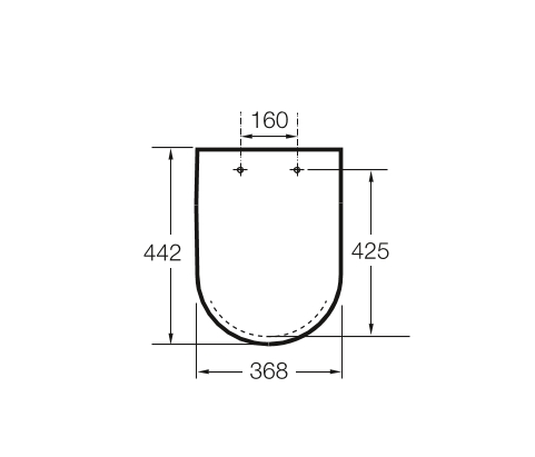    Roca Inspira Round, soft-close,  , A80152262B