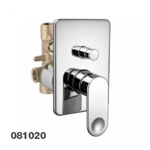 Palazzani Wild встроенный смеситель для ванны и душа хром- фото