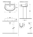 Раковина Kerasan K09 накладная 60см- фото3