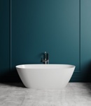 Отдельностоящая ванна из камня Salini Sofia S-Sense 1650x750x590 мм, глянец- фото