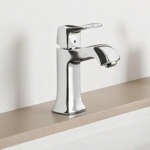 Hansgrohe Metris Classic Смеситель для раковины, однорычажный, без сливного гарнитура, цвет: хром- фото