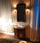 KERASAN Retro Комплект мебели 69 см с закругленным фасадом, цвет: noce- фото3